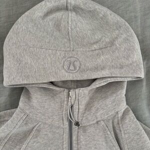 LULULEMON Half Zip Scuba Hoodie XS S Gray LIKE NEW